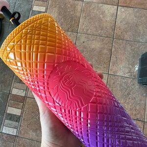 Starbucks skeleton topper venti cold tumbler